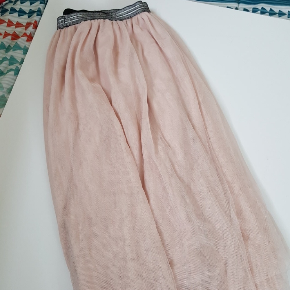 Pink Tulle Skirt